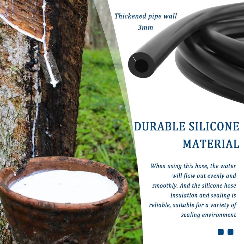 Stacool Vacuum Hose Set with ID*OD 3 * 9mm,1PC 9.84Ft VVacuum Hose Automotive+30PCS Vacuum Hoses Adapter,Max 130PSI Silicone Tubing Car Accessories Suitable for Cars,Trucks,SUVs (ID 3mm*OD 9mm) - Image 3